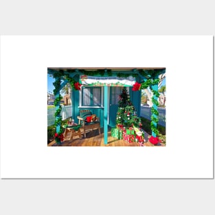 Seal Beach Christmas House Posters and Art